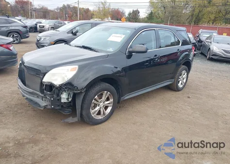 2015 Chevrolet Equinox Ls из США, поврежденный, VIN 2GNALAEK9F1166646